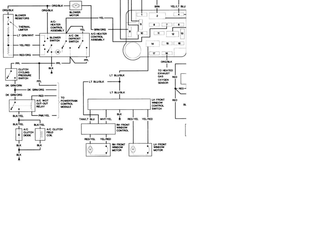 1994 Ford Ranger a/c problem | Ford Forums  Ford Ranger Blower Motor Wiring Diagram    Ford Forums