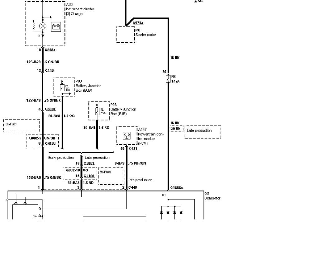 Ford contour alternator wiring diagram #6