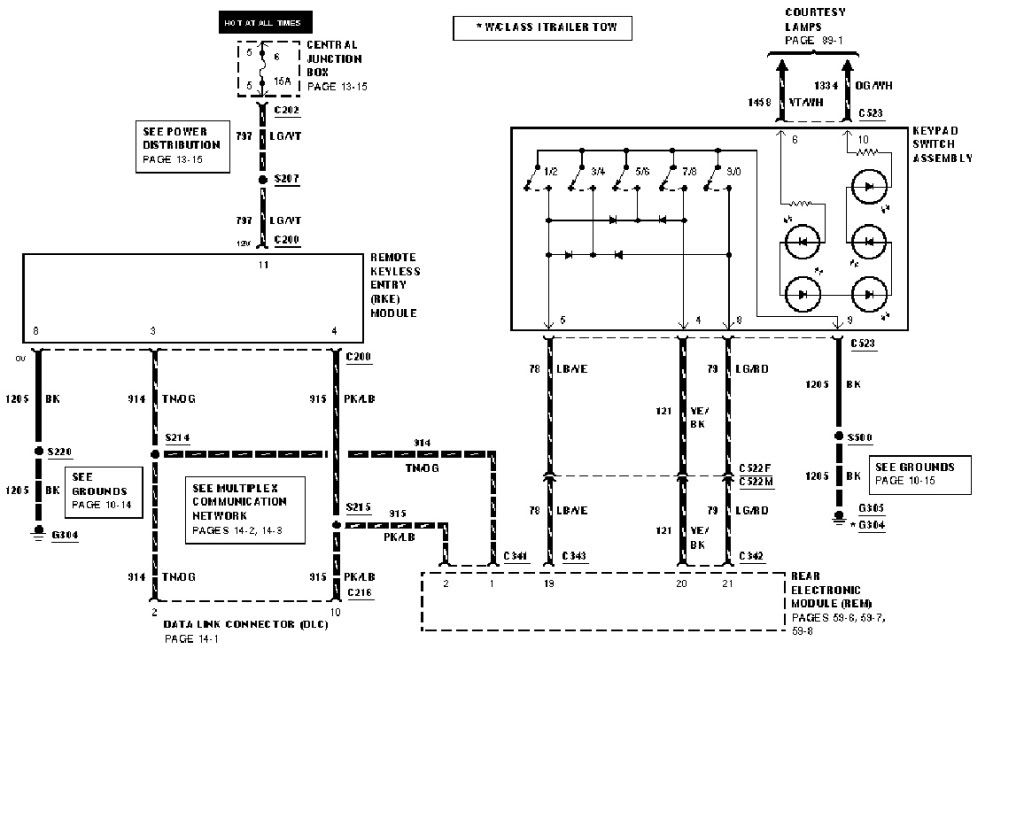 2001 Ford Windstar Radio Wiring Diagram - Herbalard