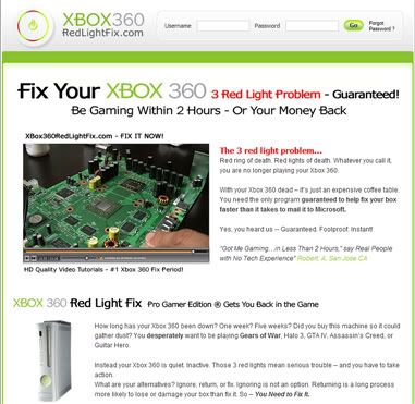 fix your xbox 360