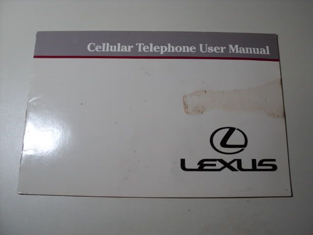 lexus ls400 owners manual