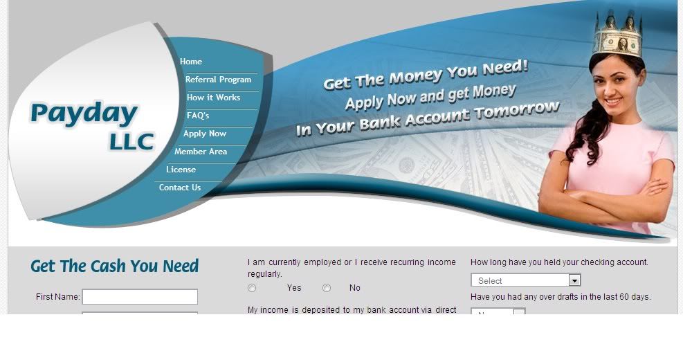 electronic payment processing payday loans