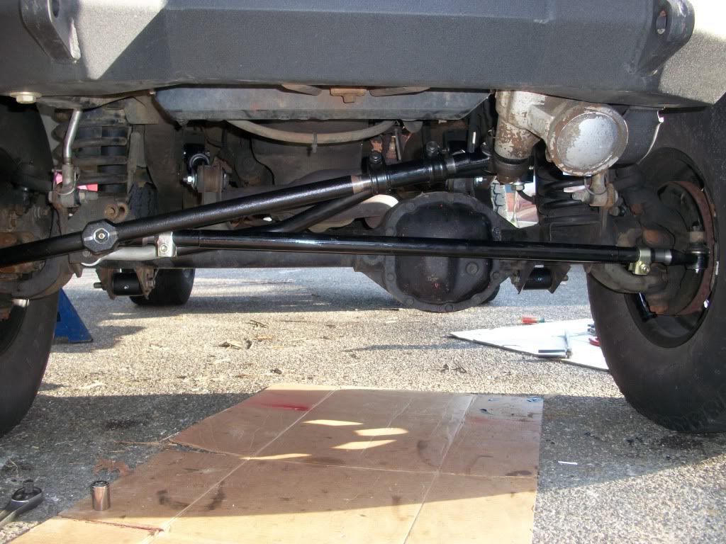Control arm, track bar, and HD steering install. Jeep Enthusiast Forums