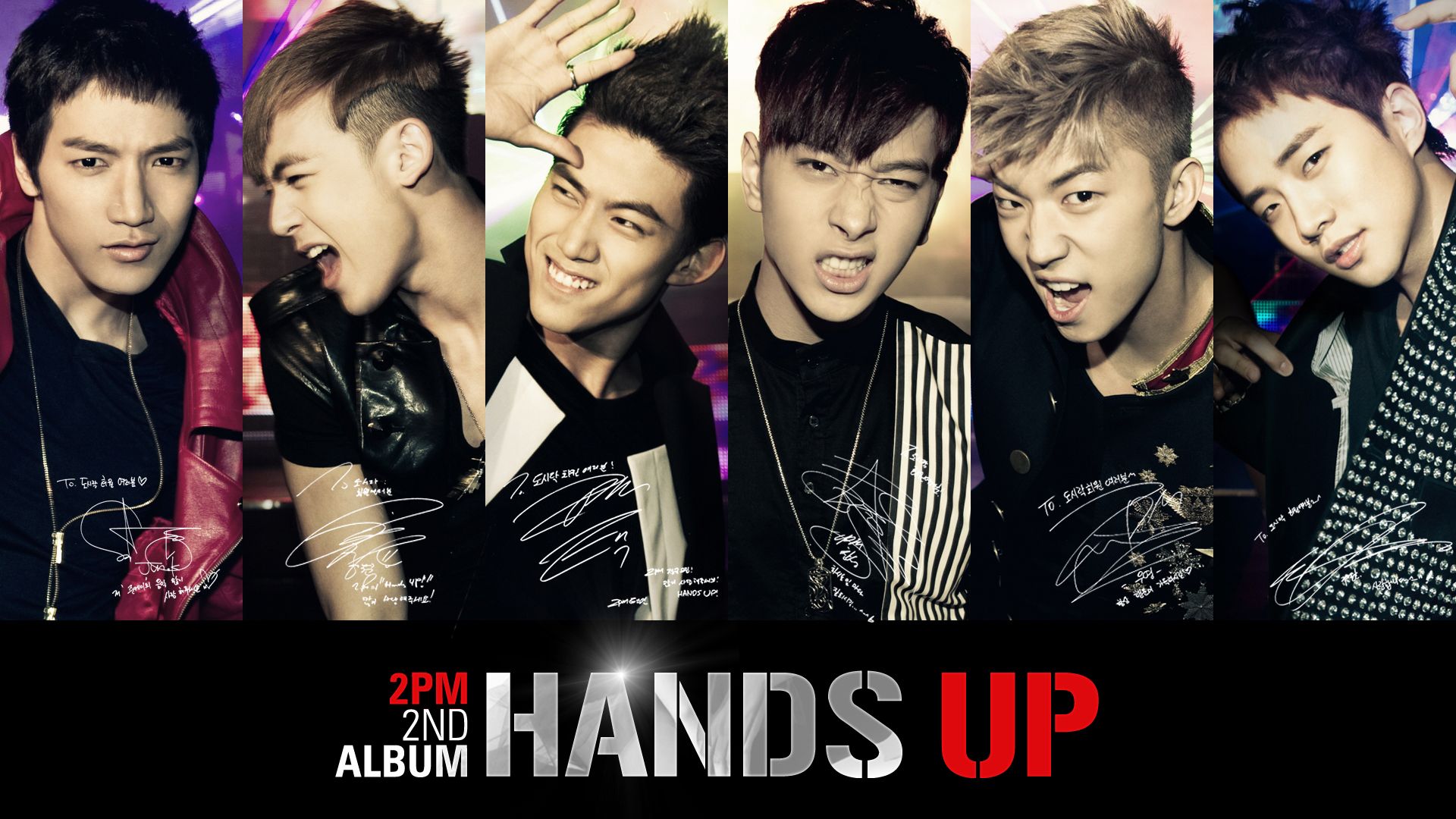 WALLPAPERS] 2PM quot;Hands Upquot; 2nd Album Desktop   Cell Phone Wallpaper