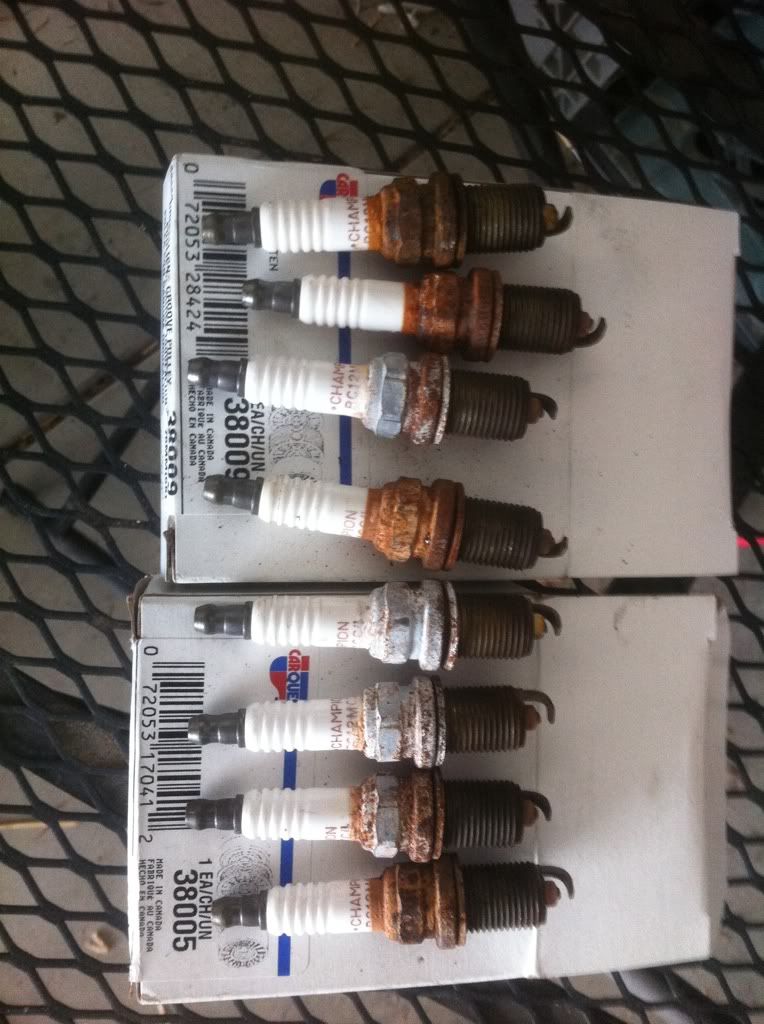 110000 miles spark plugs!