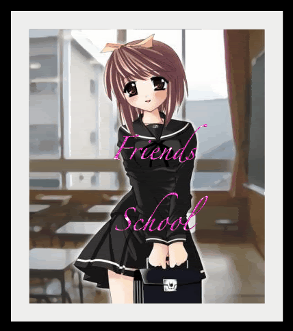 Selinho Friends School - Para as meninas do Anchieta