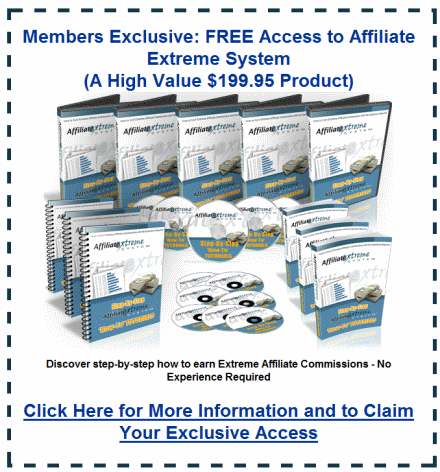 Affiliate Extreme System (c) nichesaver bonus bagging system
