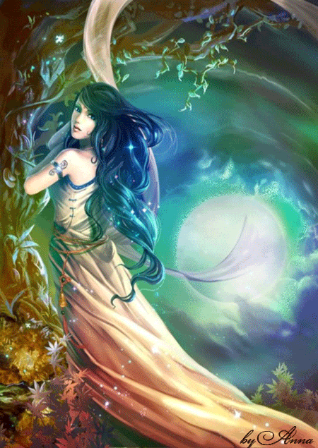 woman in long flowing dress photo: Fantasy Girl Animated 5a36ba29e347.gif