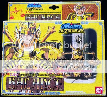 Bandai Saint Seiya Gold Cloth LIBRA DOHKO toy action figure FRANCE 