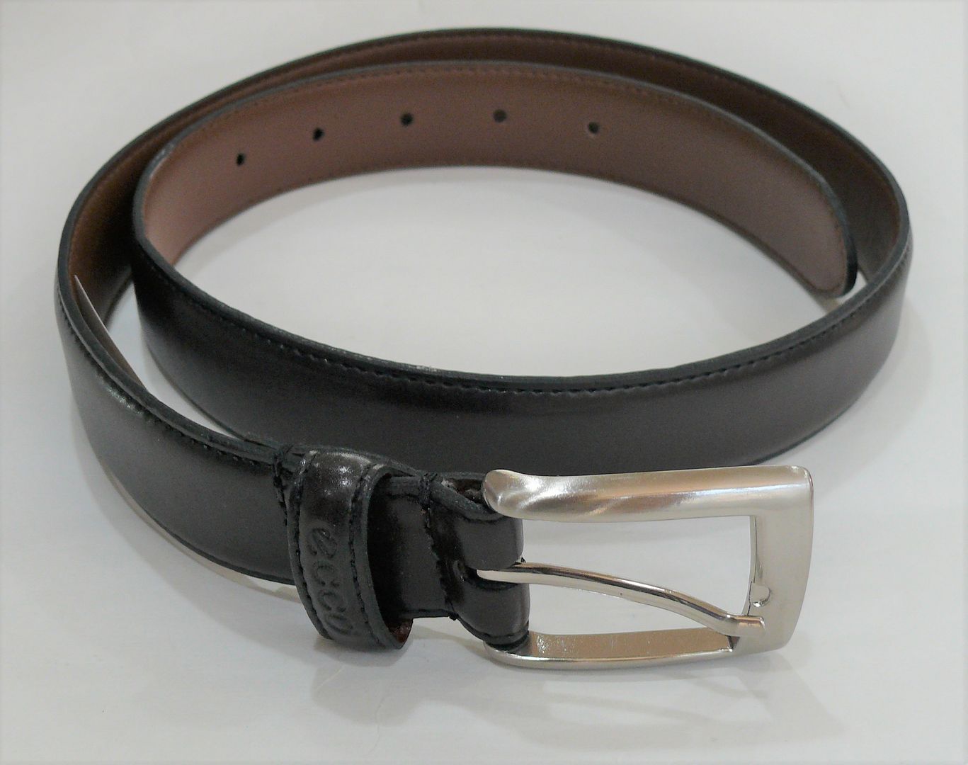 ecco leather belts