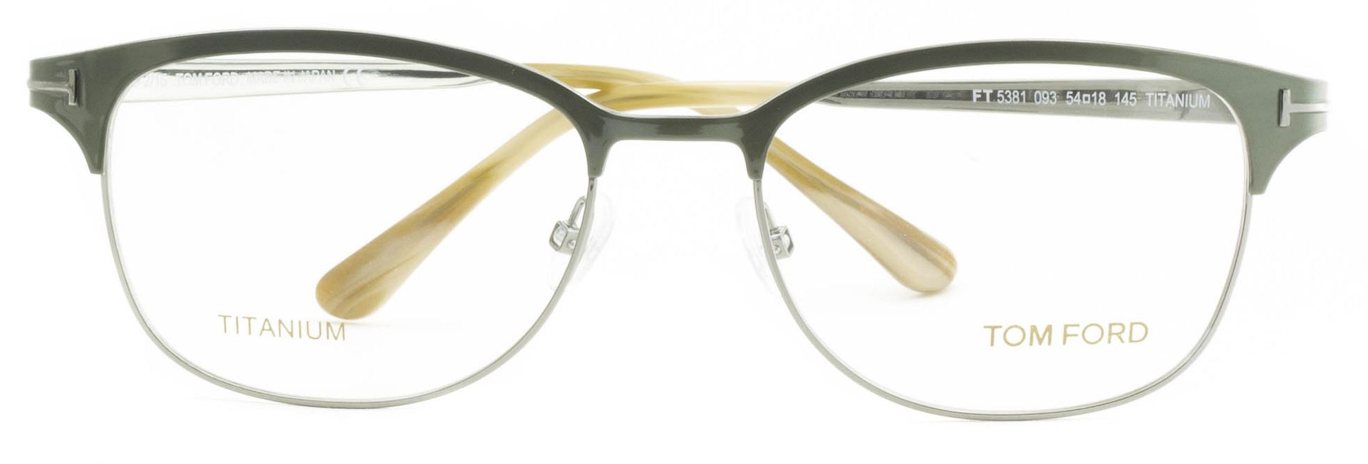 TOM FORD FT 5381 093 54mm Eyewear FRAMES RX Optical Eyeglasses Glasses  Japan New - GGV Eyewear