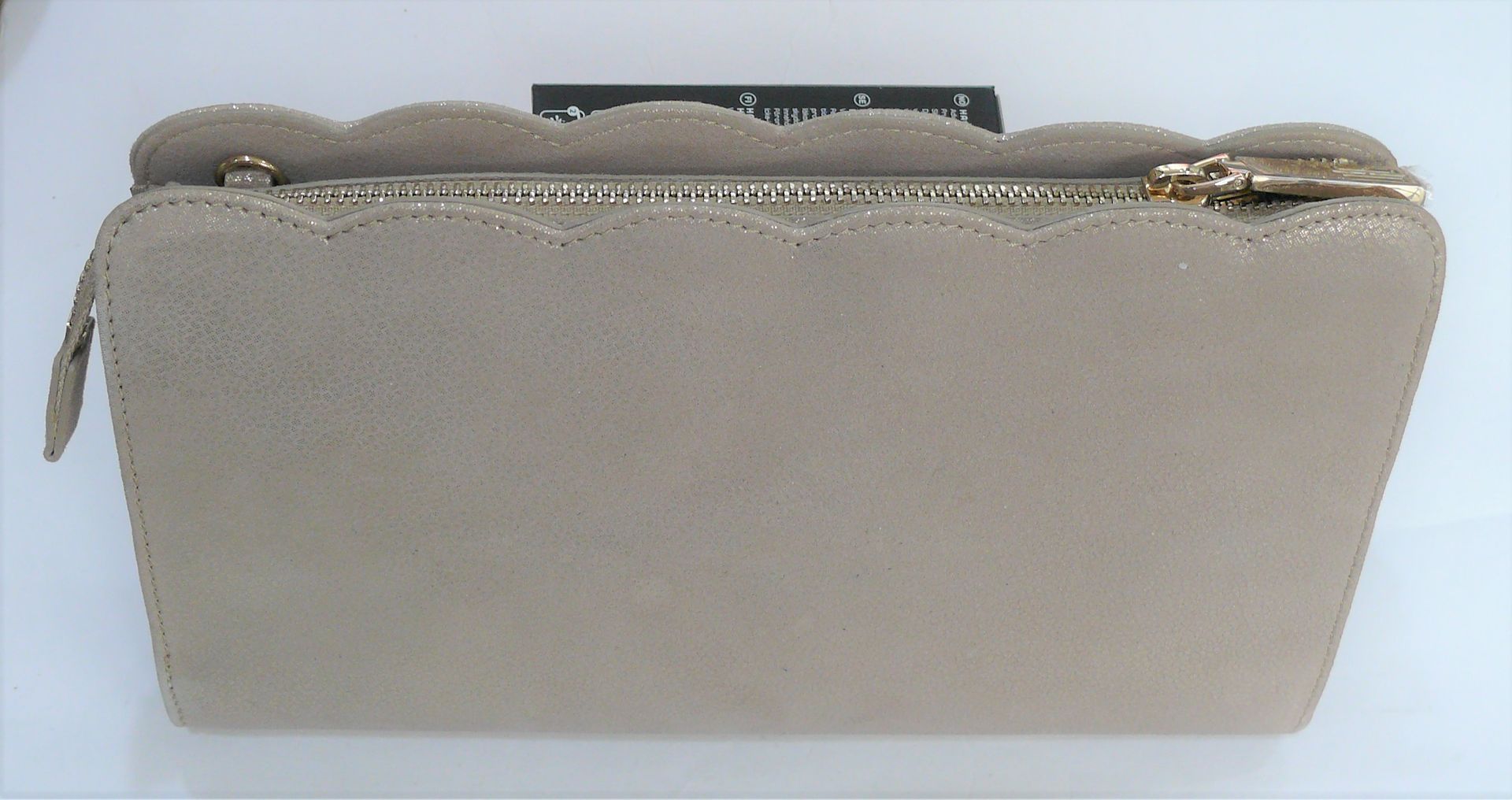 Hobbs Sally Clutch Handbag Taupe Lambskin Detachable Shoulder Strap Brand New Ebay