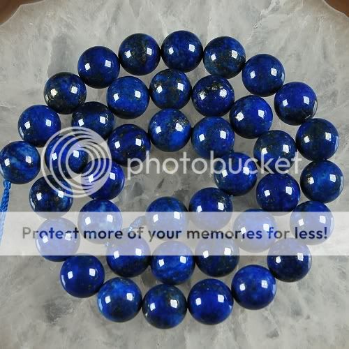0250 10mm AAA lapis round loose beads  